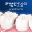 Oral-B Dental Floss for Braces, Super Floss Pre-Cut Strands, Mint, 50 Count, Pack of 2