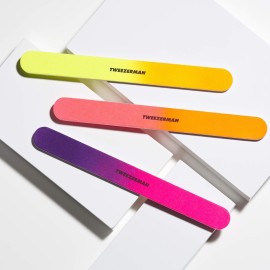 Tweezerman Piece Neon Hot Nail Files, Assorted 3 Count Tweezerman Piece Neon Hot Nail Files, Assorted 3 Count