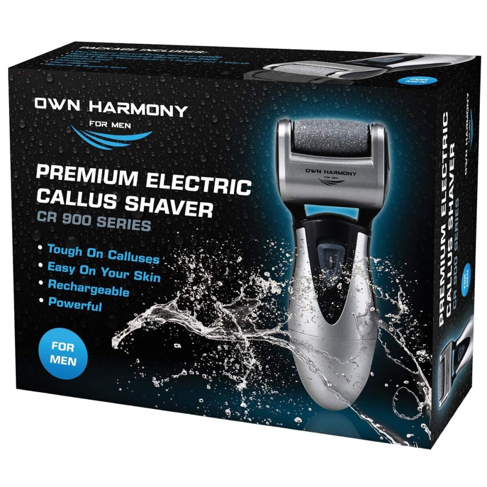 Electric Callus Remover: Rechargeable Electronic Foot File CR900 by Own Harmony(Tested Most Powerful) Best Pedicure Tools w 3 Rollers Professional Pedi Feet Care Sander for Cracked Heels and Hard Skin Electric Callus Remover: Rechargeable Electronic Foot File CR900 by Own Harmony(Tested Most Powerful) Best Pedicure Tools w 3 Rollers Professional Pedi Feet Care Sander for Cracked Heels and Hard Skin