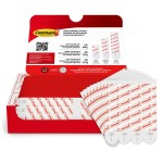 Command Damage Free Hanging Strips for Large Wall Hooks, Removable Adhesive, No Tools, 20 White Strips