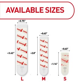 Command Damage Free Hanging Strips for Large Wall Hooks, Removable Adhesive, No Tools, 20 White Strips Command Damage Free Hanging Strips for Large Wall Hooks, Removable Adhesive, No Tools, 20 White Strips