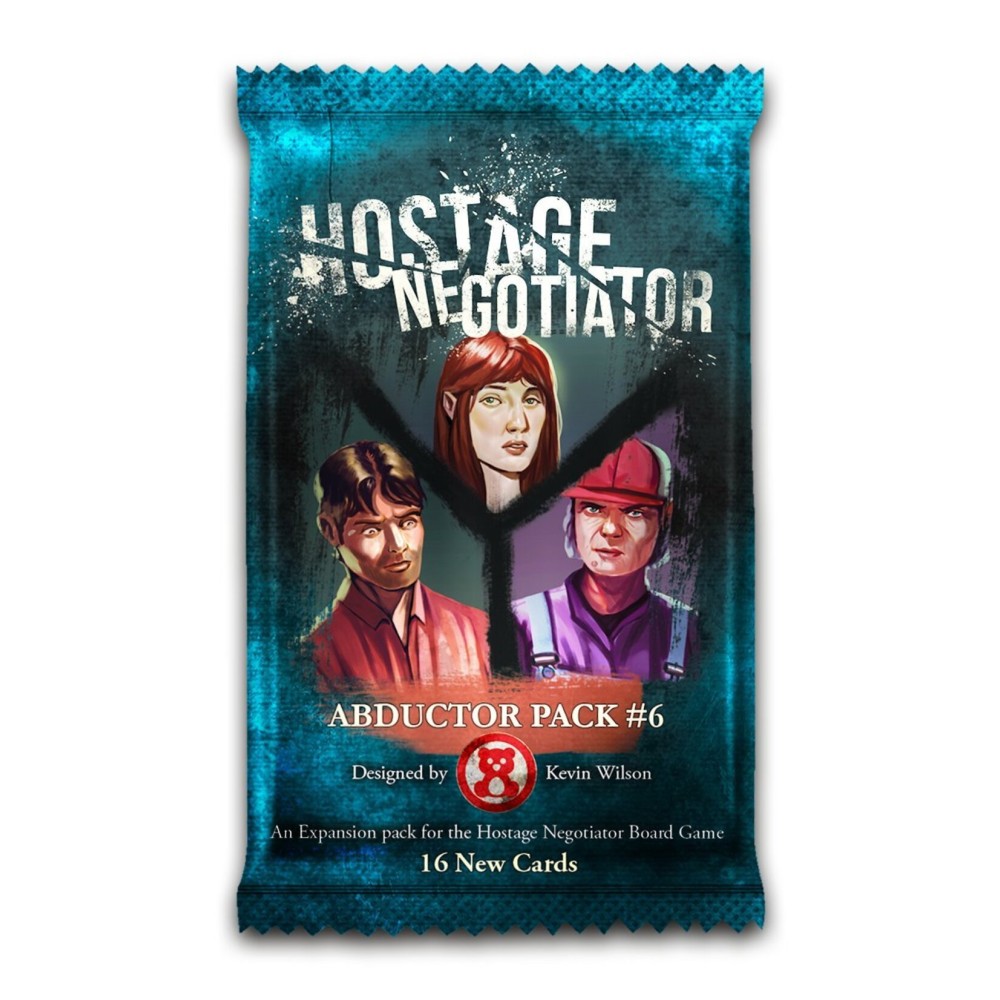 Van Ryder Games Hostage Negotiator Abductor Pack 6 - A Game Expansion 20 Minutes of Gameplay for 1 Player - for Teens and Adults Ages 15+ - English Version