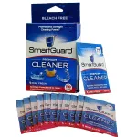 SmartGuard Premium Cleaner Crystals -(110 Cleanings)- Removes Stain, Plaque & Bad Odor from Dentures, Clear Braces, Mouth Guard, Night Guard & Retainers.