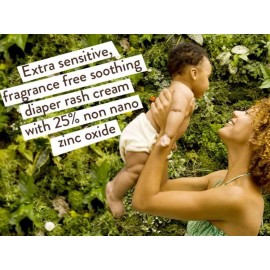 Babo Botanicals Sensitive Baby Fragrance-Free Diaper Cream - 25% Natural Zinc Oxide - Calendula, Shea & Cocoa Butter - EWG Verified - Vegan- From birth on Babo Botanicals Sensitive Baby Fragrance-Free Diaper Cream - 25% Natural Zinc Oxide - Calendula, Shea & Cocoa Butter - EWG Verified - Vegan- From birth on