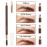 1pcs Eyebrow Pencil Longlasting Waterproof Durable Liner Eyebrow 5 Colors to Choose (2 Dark Brown)
