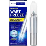Care Science Wart Remover Freeze, 8 Applications | 1-Step Wart Removal for Common Warts on Hands, Elbows, Knees, and Feet