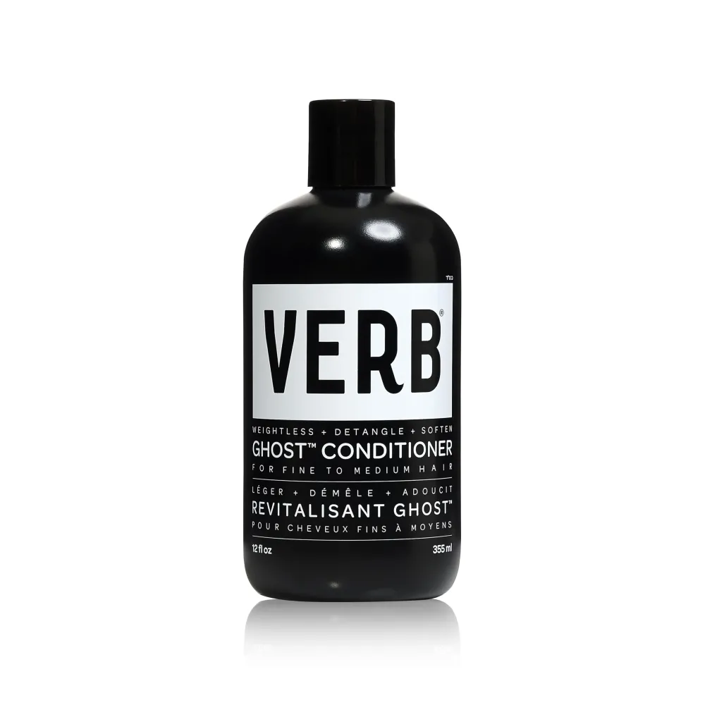 VERB Ghost Conditioner, 12 fl oz- Infused with Moringa Oil -Moisturizes Fine and Weighed Down Hair - Vegan, No Parabens or Harmful Sulfates VERB Ghost Conditioner, 12 fl oz- Infused with Moringa Oil -Moisturizes Fine and Weighed Down Hair - Vegan, No Parabens or Harmful Sulfates