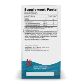 Nordic Naturals Ultimate Omega 2X Teen, Strawberry - 60 Mini Soft Gels - 1120 mg Total Omega-3s with EPA & DHA - Brain Health, Positive Mood, Social Development, Learning - Non-GMO - 30 Servings Nordic Naturals Ultimate Omega 2X Teen, Strawberry - 60 Mini Soft Gels - 1120 mg Total Omega-3s with EPA & DHA - Brain Health, Positive Mood, Social Development, Learning - Non-GMO - 30 Servings
