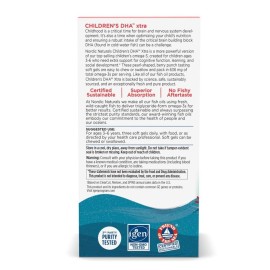 Nordic Naturals Childrens DHA Xtra, Berry Punch - 90 Mini Chewable Soft Gels for Kids - 636 mg Omega-3s EPA & DHA - Cognitive & Immune Function, Learning, Social Development - Non-GMO - 30 Servings Nordic Naturals Childrens DHA Xtra, Berry Punch - 90 Mini Chewable Soft Gels for Kids - 636 mg Omega-3s EPA & DHA - Cognitive & Immune Function, Learning, Social Development - Non-GMO - 30 Servings