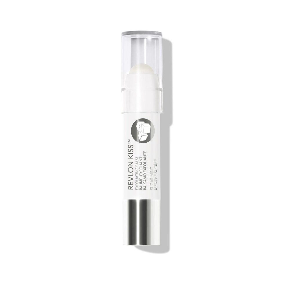 Revlon Kiss Sugar Scrub Exfoliating Lip Balm, 24 Hour Long Lasting Hydration, Sugar Mint, 0.09 oz Revlon Kiss Sugar Scrub Exfoliating Lip Balm, 24 Hour Long Lasting Hydration, Sugar Mint, 0.09 oz