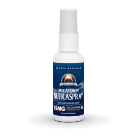 Source Naturals Melatonin Orange Flavored NutraSpray 1.5 mg - 2 Fluid oz
