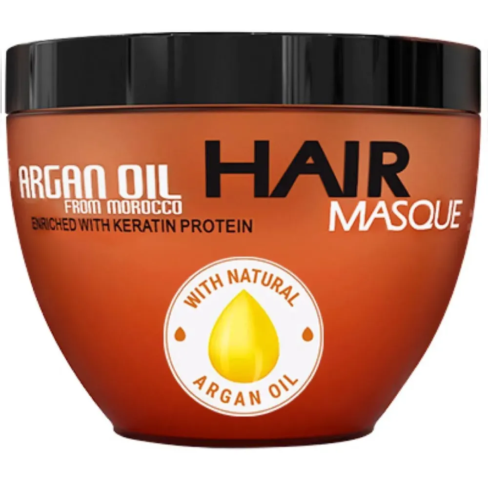 Moroccan Argan Oil Hair Mask - Sulfate Free, Anti Frizz Hydrating Care for Women and Men - Deep Moisturizing Conditioner Treatment for Color Treated, Curly, Damaged, Frizzy and Dry Hair