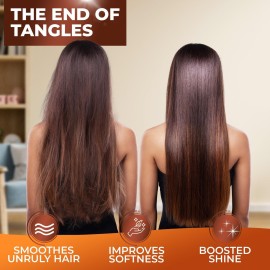 Moroccan Argan Oil Hair Mask - Sulfate Free, Anti Frizz Hydrating Care for Women and Men - Deep Moisturizing Conditioner Treatment for Color Treated, Curly, Damaged, Frizzy and Dry Hair