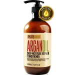 Moroccan Argan Oil Conditioner - Sulfate Free Products for Women and Men - Deep Moisturizing for Dry, Curly, Colored, Damaged Hair - Hydrating Repair, Salon Grade Formula for All Hair Types