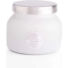 Capri Blue Volcano Scented Candles - Luxury Glass Jar Candles for Home Scented with Tropical Fruit & Sugared Citrus - Soy Wax Blend - Capri Blue Volcano - White Color (8 oz)