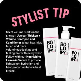 Boldify Dry Texture Spray - Hair Volumizer and Texturizing Spray for Fine Hair - Stylist Recommended Volume Products for Women & Men Boldify Dry Texture Spray - Hair Volumizer and Texturizing Spray for Fine Hair - Stylist Recommended Volume Products for Women & Men