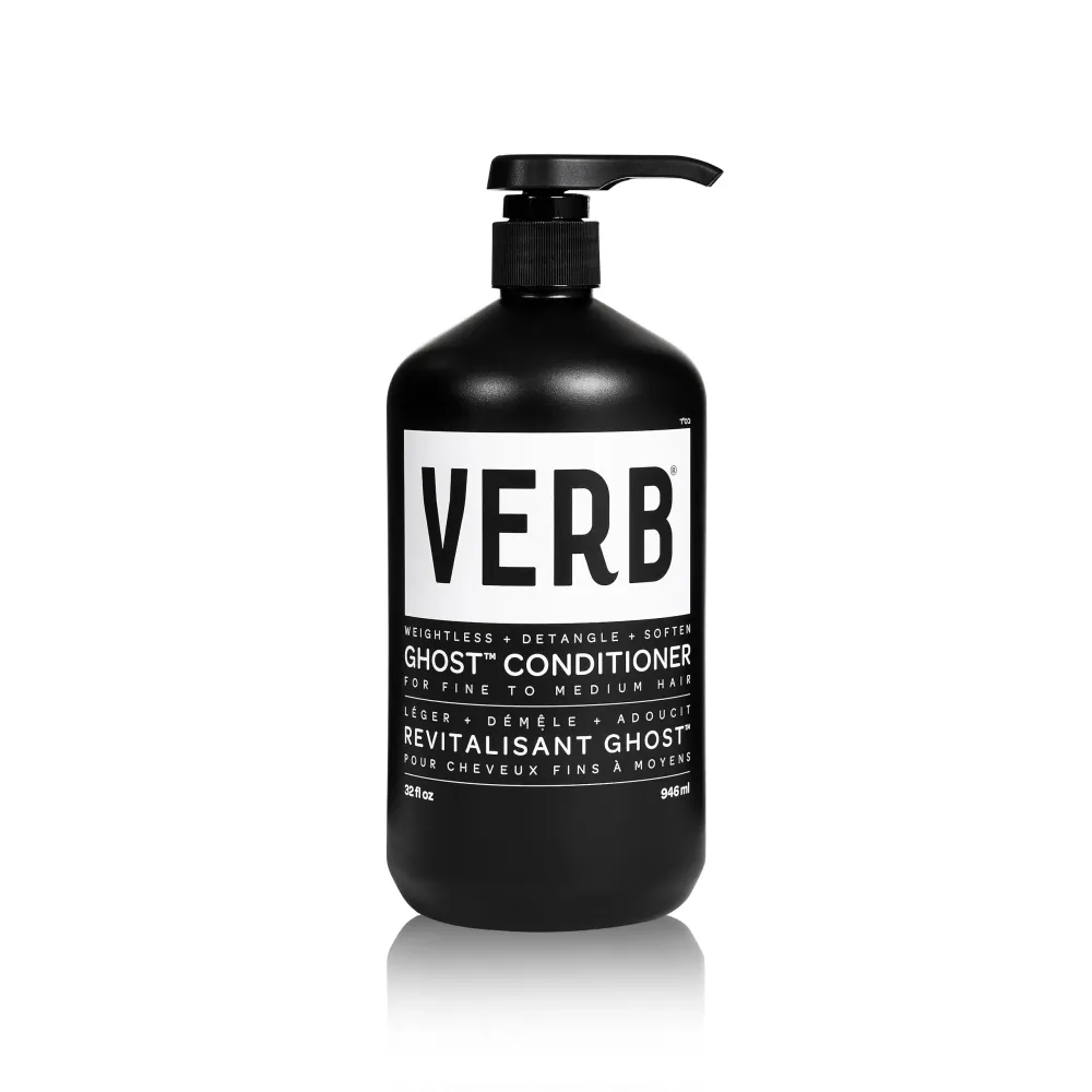 VERB Ghost Conditioner, 32 fl oz- Infused with Moringa Oil -Moisturizes Fine and Weighed Down Hair - Vegan, No Parabens or Harmful Sulfates VERB Ghost Conditioner, 32 fl oz- Infused with Moringa Oil -Moisturizes Fine and Weighed Down Hair - Vegan, No Parabens or Harmful Sulfates