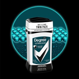 Degree Men UltraClear Antiperspirant Deodorant Black+White 2 Count 72-Hour Sweat & Odor Protection Antiperspirant For Men With MotionSense Technology 2.7 oz Degree Men UltraClear Antiperspirant Deodorant Black+White 2 Count 72-Hour Sweat & Odor Protection Antiperspirant For Men With MotionSense Technology 2.7 oz