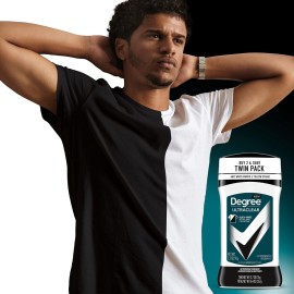 Degree Men UltraClear Antiperspirant Deodorant Black+White 2 Count 72-Hour Sweat & Odor Protection Antiperspirant For Men With MotionSense Technology 2.7 oz Degree Men UltraClear Antiperspirant Deodorant Black+White 2 Count 72-Hour Sweat & Odor Protection Antiperspirant For Men With MotionSense Technology 2.7 oz