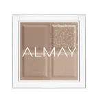 Almay Eyeshadow Palette, Longlasting Eye Makeup, Single Shade Eye Color in Matte, Metallic, Satin and Glitter Finish, Hypoallergenic, 130 The World Is My Oyster, 0.1 Oz