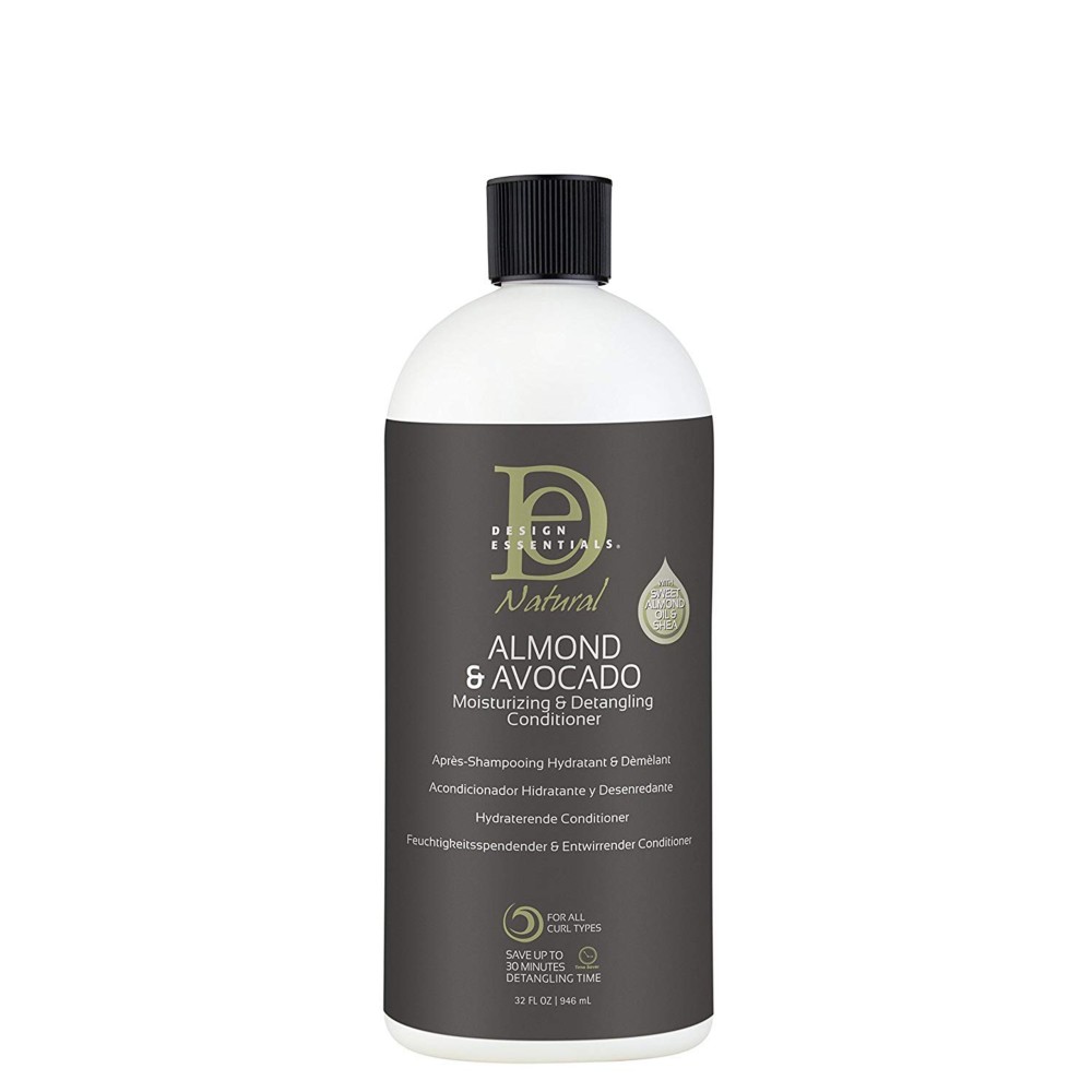 Design Essentials Almond and Avocado Moisturizing and Detangling Conditioner, 32 Ounces Design Essentials Almond and Avocado Moisturizing and Detangling Conditioner, 32 Ounces