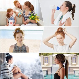 Whaline 12 Pack Hair Scrunchies Premium Velvet Scrunchy Elastic Hair Bands for Girls, Women Hair Accessories (12 Colors) Whaline 12 Pack Hair Scrunchies Premium Velvet Scrunchy Elastic Hair Bands for Girls, Women Hair Accessories (12 Colors)