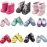 6 Pairs of Doll Shoes Include Boots Leather Shoes Fits 18 Inch American Girl Doll