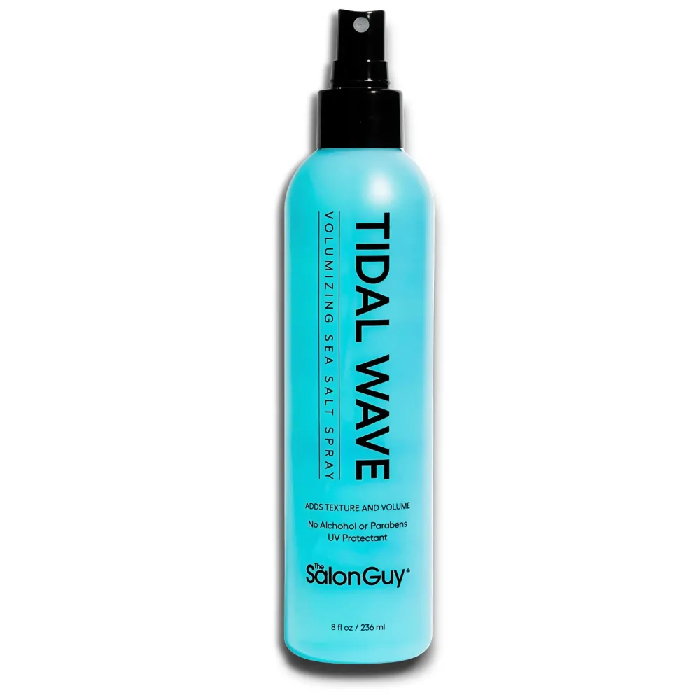 THESALONGUY Tidal Wave Sea Salt Spray - Volumizing Texture for Fine Hair, Thick Hair, Beach Waves - Lightweight Styling Mist for Men & Women 8oz THESALONGUY Tidal Wave Sea Salt Spray - Volumizing Texture for Fine Hair, Thick Hair, Beach Waves - Lightweight Styling Mist for Men & Women 8oz