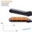 LOVANI Mini Flat Iron, Tourmaline Ceramic Small Hair Straightener, Dual Voltage Travel Hair Iron for Worldwide Use, Portable Mini Straightener with Insulated Bag