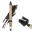 Artisan L\'uxe Beauty Velvet Jumbo Eyeliner Pencil - Smokey Eyes in 3 Minutes - Water-Proof, Smudge-Proof, Long-Lasting - Age-Defying Essential Oils - Midnight (Shade: Black)