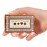 House of Cribbage - 2 Track - Wooden Travel/Pocket Size Cribbage Board - 4 Inch - Inlaid in Bloodwood/Maple Wood with Storage Space for Cribbage Pegs - 60 Points - Non Continuous