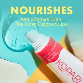 Kopari Coconut Lip Glossy - Clear Lip Oil Gloss, Sheer Non Stick Gloss, Hydrating and Moisturizing, Infused with Shea Butter & Squalane, Clear Kopari Coconut Lip Glossy - Clear Lip Oil Gloss, Sheer Non Stick Gloss, Hydrating and Moisturizing, Infused with Shea Butter & Squalane, Clear