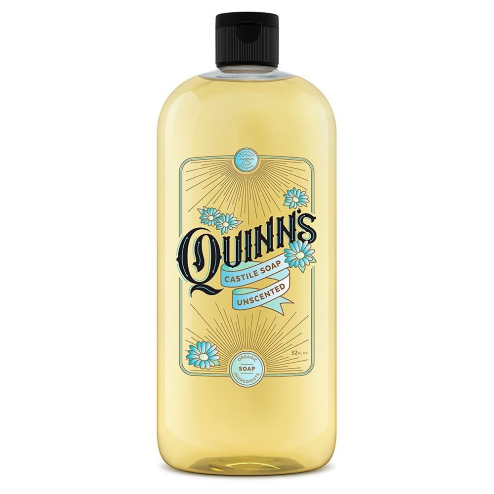 Quinn\'s Pure Castile Organic Liquid Soap, 32 ounce (Unscented) Quinn\'s Pure Castile Organic Liquid Soap, 32 ounce (Unscented)