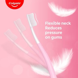 Colgate Toothbrush Sensitive, Pack of 4 Brushes