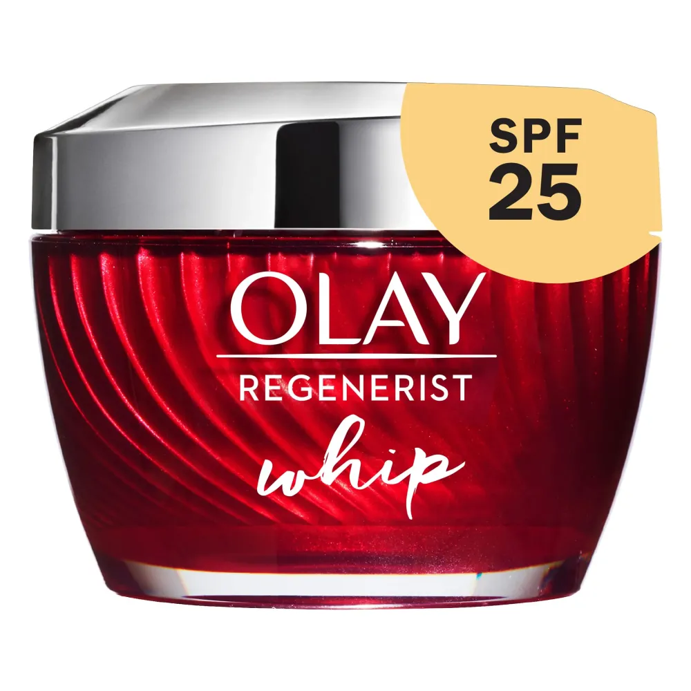 Olay Regenerist Whip Face Moisturizer Cream with Sunscreen SPF 25, 1.7 oz Olay Regenerist Whip Face Moisturizer Cream with Sunscreen SPF 25, 1.7 oz