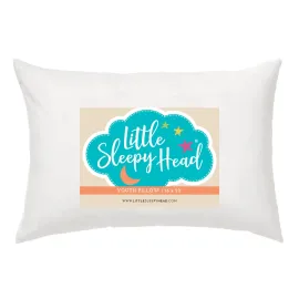 Youth Pillow - 16 X 22 - Soft & Hypoallergenic - Kids Sleeping Pillow - Toddler Bed Pillow - Perfect Size - Backed by Our Love The Fluff Guarantee (1 Pack)