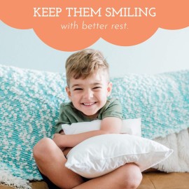 Youth Pillow - 16 X 22 - Soft & Hypoallergenic - Kids Sleeping Pillow - Toddler Bed Pillow - Perfect Size - Backed by Our Love The Fluff Guarantee (1 Pack) Youth Pillow - 16 X 22 - Soft & Hypoallergenic - Kids Sleeping Pillow - Toddler Bed Pillow - Perfect Size - Backed by Our Love The Fluff Guarantee (1 Pack)