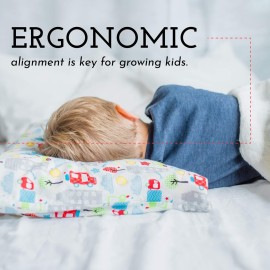 Youth Pillow - 16 X 22 - Soft & Hypoallergenic - Kids Sleeping Pillow - Toddler Bed Pillow - Perfect Size - Backed by Our Love The Fluff Guarantee (1 Pack) Youth Pillow - 16 X 22 - Soft & Hypoallergenic - Kids Sleeping Pillow - Toddler Bed Pillow - Perfect Size - Backed by Our Love The Fluff Guarantee (1 Pack)