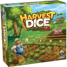Grey Fox Games Harvest Dice Board Game | Farming themed Roll and Write Board Game | 2-4 players | 15 Minutes