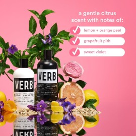 VERB Ghost Shampoo & Conditioner Duo Set, 12 fl oz, Infused with Moringa Oil -Cleanses + Moisturizes Fine and Weighed Down Hair - Vegan, No Parabens or Harmful Sulfates VERB Ghost Shampoo & Conditioner Duo Set, 12 fl oz, Infused with Moringa Oil -Cleanses + Moisturizes Fine and Weighed Down Hair - Vegan, No Parabens or Harmful Sulfates