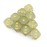 SmartDealsPro 10-Pack D6 Six Sided Glow in The Dark Dice Die for DND, MTG, RPG, Tenzi, Farkle, Yahtzee, Bunco, Teaching Math, Table Board Game (16mm Golden dots10pcs)
