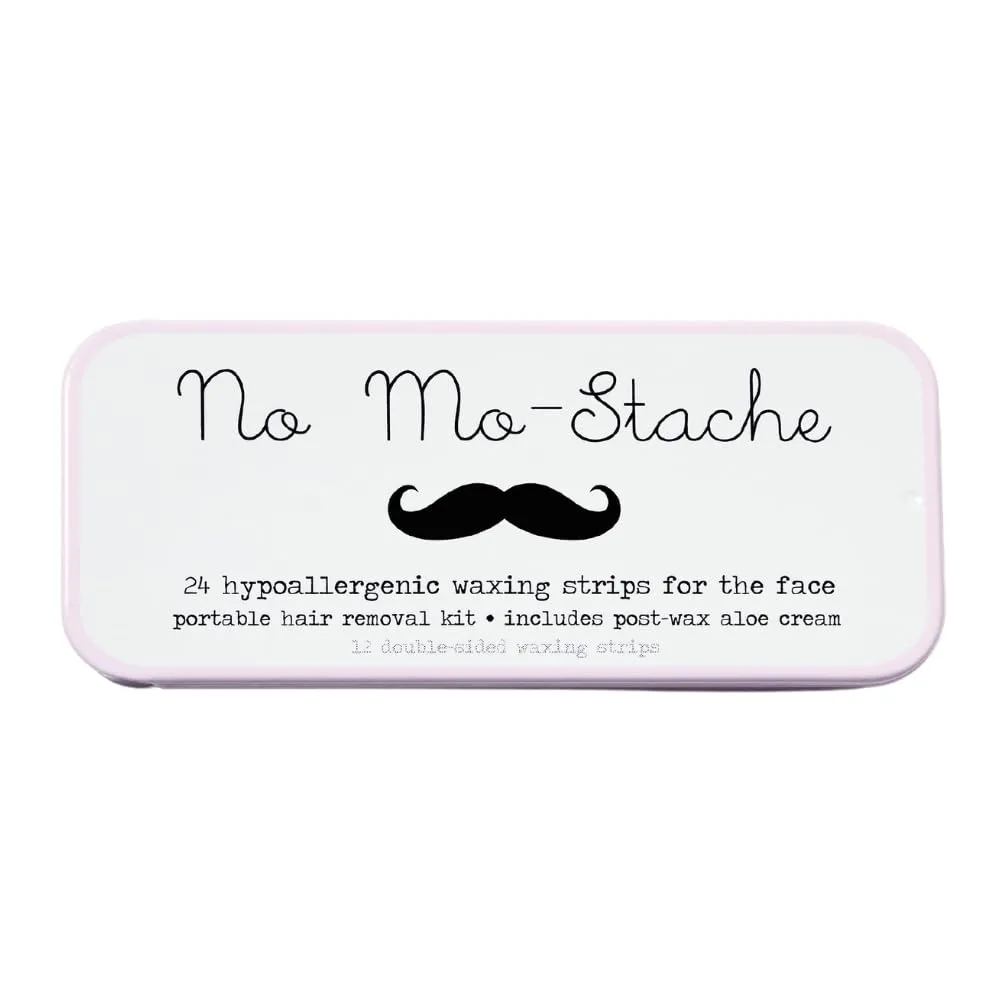 No Mo-Stache Shark Tank Lip Wax Strips for Hair Removal, 24 Hypoallergenic Waxing Strips For Upper Lip, Chin, Eyebrows, and Face No Mo-Stache Shark Tank Lip Wax Strips for Hair Removal, 24 Hypoallergenic Waxing Strips For Upper Lip, Chin, Eyebrows, and Face