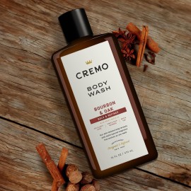 Cremo Body Wash Men, A Sophisticated Blend of Distillers Spice, Fine Bourbon and White Oak, 16 Fl Oz Cremo Body Wash Men, A Sophisticated Blend of Distillers Spice, Fine Bourbon and White Oak, 16 Fl Oz