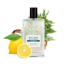 Cremo Cologne for Men - Blue Cedar & Cypress Mens Cologne Spray- A Woodsy Scent with Notes of Lemon Leaf, Cypress and Cedar, Fragrances For Men, 3.4 Fl Oz Cremo Cologne for Men - Blue Cedar & Cypress Mens Cologne Spray- A Woodsy Scent with Notes of Lemon Leaf, Cypress and Cedar, Fragrances For Men, 3.4 Fl Oz
