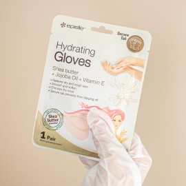 Epielle Hydrating Hand Masks, 6 Pairs of Moisturizing Gloves for Dry Hands with Shea Butter, Jojoba Oil & Vitamin E, Spa Day Treatment, Korean Skincare, Easter Gift, Mothers Day Gifts Epielle Hydrating Hand Masks, 6 Pairs of Moisturizing Gloves for Dry Hands with Shea Butter, Jojoba Oil & Vitamin E, Spa Day Treatment, Korean Skincare, Easter Gift, Mothers Day Gifts