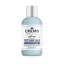 Cremo Cooling Formula Post Shave Balm, Soothes, Cools And Protects Skin From Shaving Irritation, Dryness and Razor Burn, 4 Oz