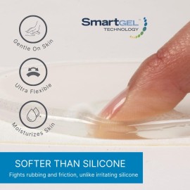 NatraCure Gel Toe Spacers - Helps with Bunions, Corns, Blisters, Rubbing & Overlapping Toes - Toe Separators For Women, Toe Spacers For Men, Toe Spacers For Women, Correct Toes - 12 Pack