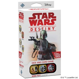 Star Wars Destiny Boba Fett Starter Set | Collectible Dice and Card Game | Strategy Game for Adults and Kids | Ages 10+ | 2 Players | Average Playtime 30 Minutes | Made by Fantasy Flight Games , White