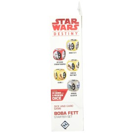 Star Wars Destiny Boba Fett Starter Set | Collectible Dice and Card Game | Strategy Game for Adults and Kids | Ages 10+ | 2 Players | Average Playtime 30 Minutes | Made by Fantasy Flight Games , White