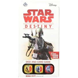 Star Wars Destiny Boba Fett Starter Set | Collectible Dice and Card Game | Strategy Game for Adults and Kids | Ages 10+ | 2 Players | Average Playtime 30 Minutes | Made by Fantasy Flight Games , White